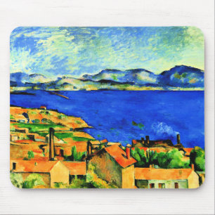 Cezanne-Bukt i Marseille, berömd-lackering Musmatta