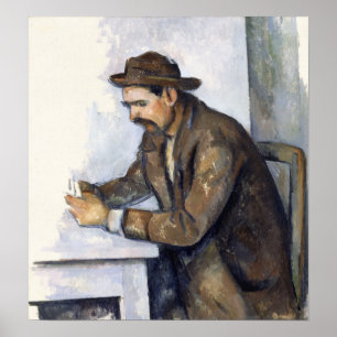 Cézanne - Cardplayer Poster