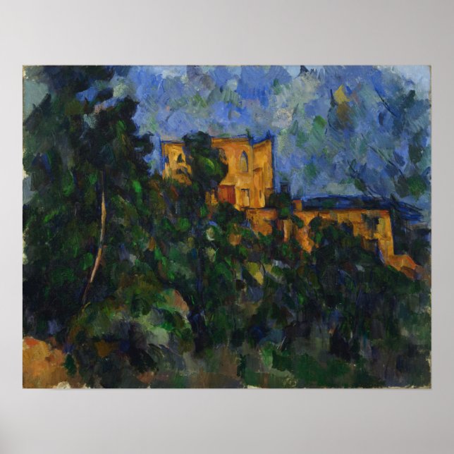 Cézanne - Château Noir Poster (Framsidan)