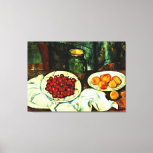 Cezanne-Cherries Canvastryck