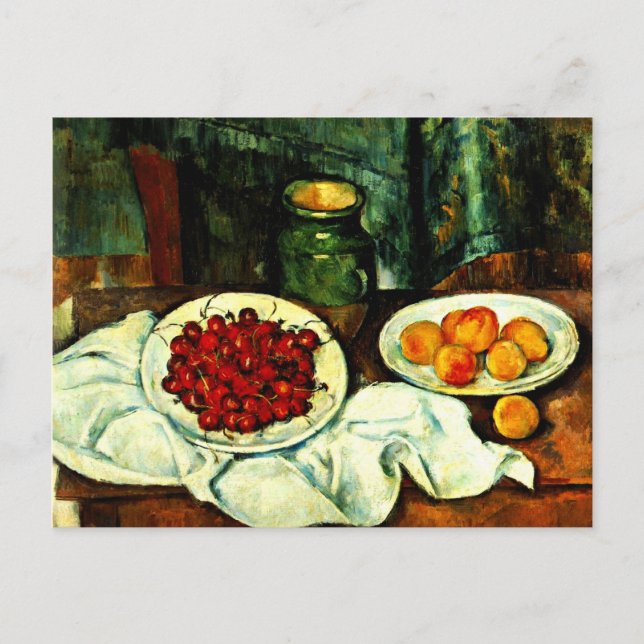 Cezanne - Cherries Vykort (Framsida)