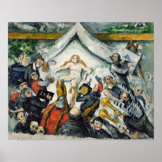 Cézanne - den eviga feminin poster (Framsidan)