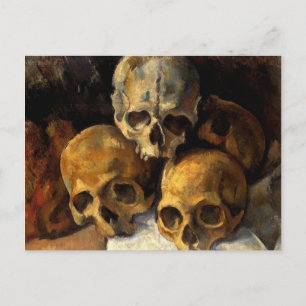 Cezanne - Döskallarnas pyramid Vykort