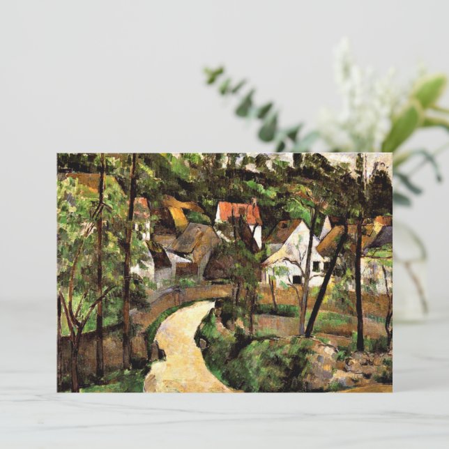 Cezanne - en sväng in på vägen kort (Stående Fram)