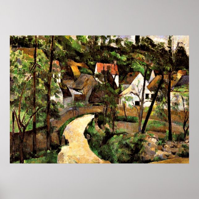 Cezanne - en sväng in på vägen poster (Framsidan)