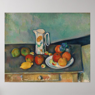 Cézanne - Fortfarande liv Poster