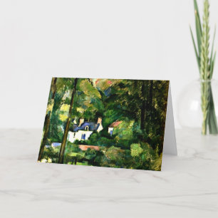 Cezanne - Houses in the Greenery-1881, Kort
