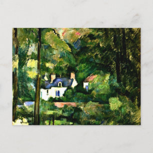 Cezanne - Houses in the Greenery, 1881, Vykort