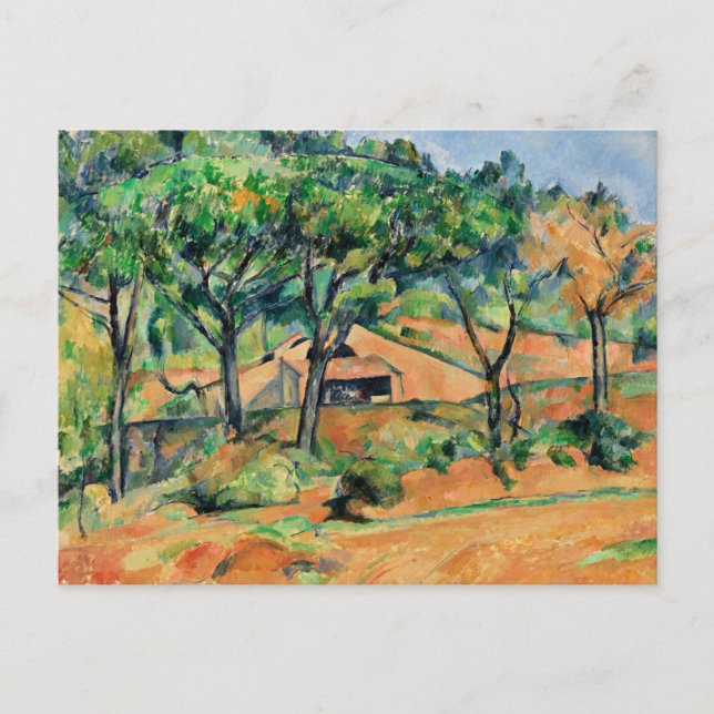 Cezanne - huset i Provence Vykort (Framsida)