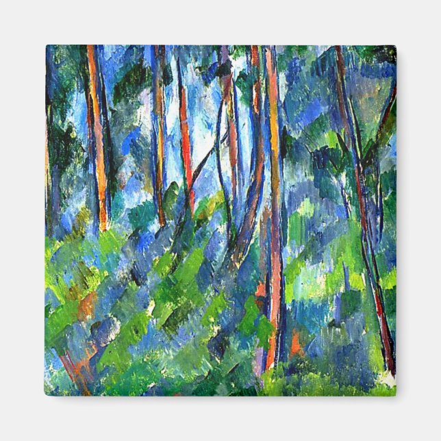 Cezanne - I Skogen används berömd Magnet (Framsidan)