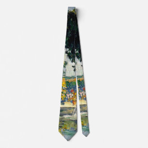 Cezanne - Jas de Bouffan, 1876, berömd-målning, Slips