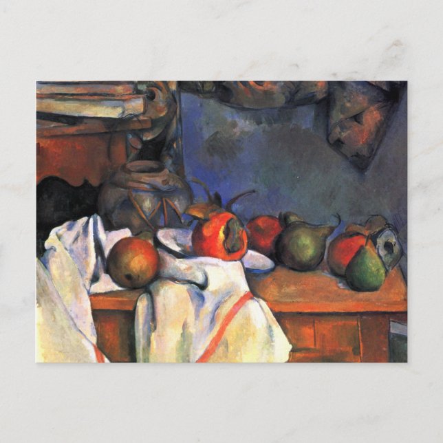 Cezanne konst brevkort vykort (Framsida)