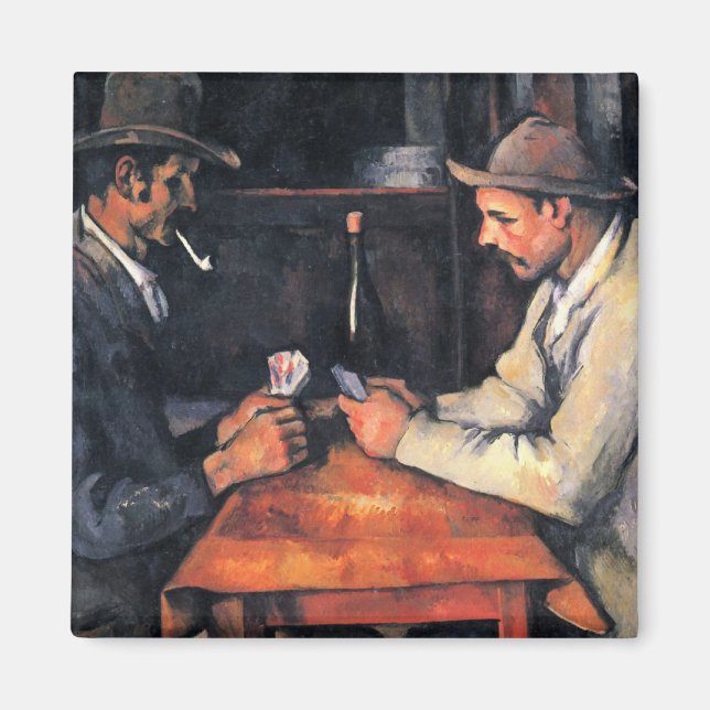 Cezanne: Kortspelaren Magnet (Framsidan)
