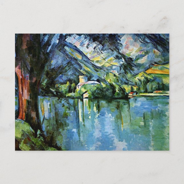 Cezanne - Lac d'Annecy Vykort (Framsida)