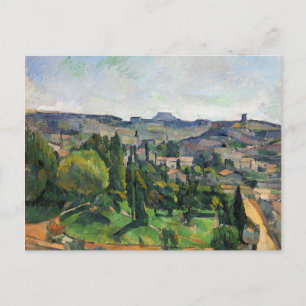 Cezanne - Landskap med Road och Bell Torn Vykort