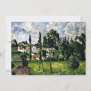 Cezanne - liggande med vattenlinje kort