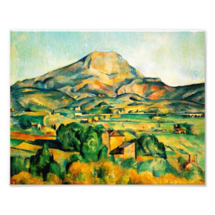 Cezanne Mont Sainte-Victoire Skriv ut Fototryck