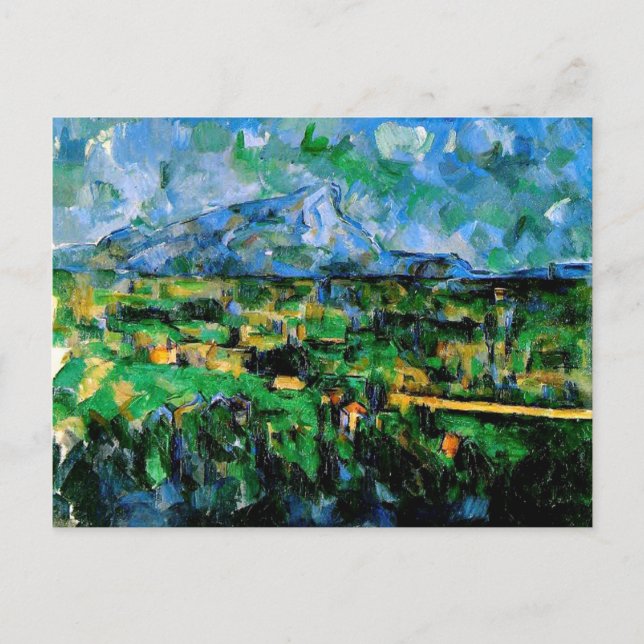 Cezanne - Mont Sainte Victoire Vykort (Framsida)