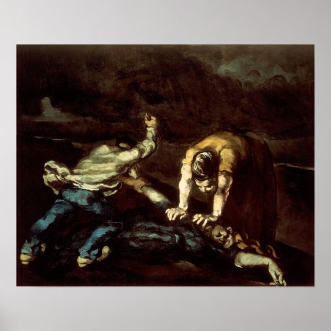 Cézanne - mordet poster (Framsidan)