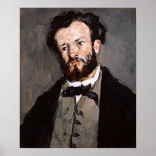 Cézanne - Porträtt vid Anthony Valabregue Poster