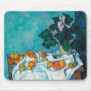 Cezanne Post impressionism still Life Flowers och Musmatta