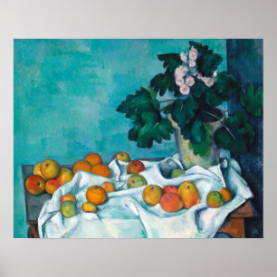 Cezanne Post impressionism still Life Flowers och Poster