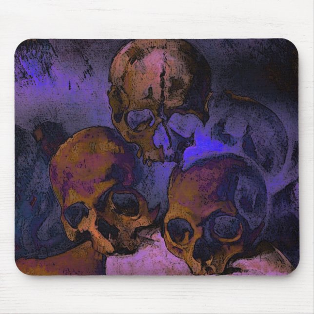 Cezanne Pyramid of Skulls Musmadrass Musmatta (Framsidan)