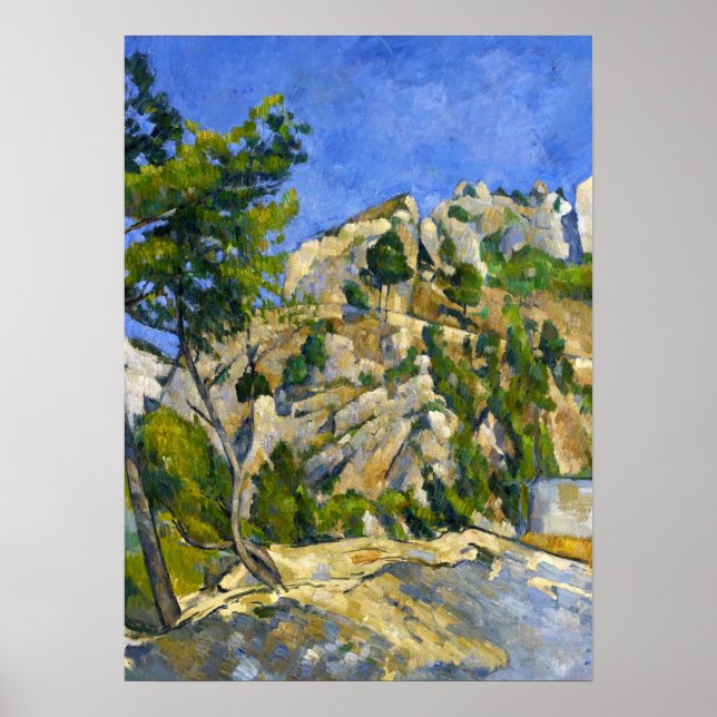 Cézanne - Ravinsluttning Poster (Framsidan)