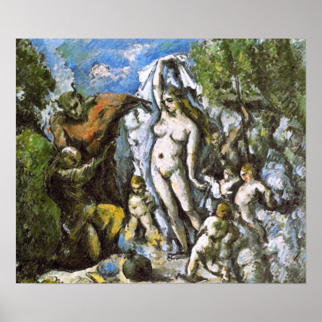 Cézanne - Temptation of St Anthony Poster (Framsidan)
