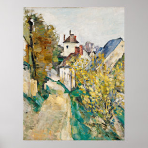 Cezanne, The House of Dr Gachet, Auvers-sur-Oise, Poster
