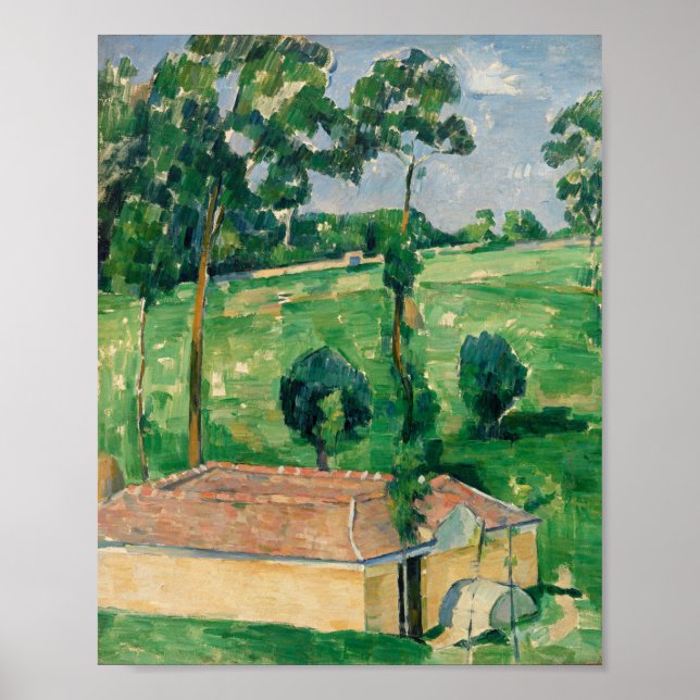 Cezanne - Vår House Poster (Framsidan)