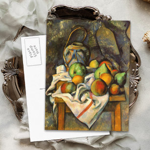 Cezanne Vas Paille Vintage Art Vykort