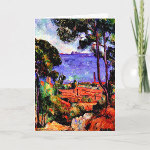 Cezanne - Visa genom Träd Kort