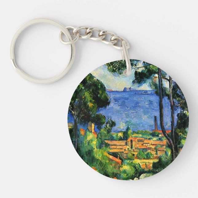 Cezanne - vy över Estaque (Framsidan)