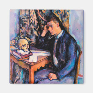 Cezanne - Young Man och Skull Magnet