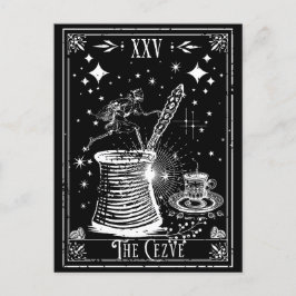 Cezve Turkiska kaffekortet Vykort