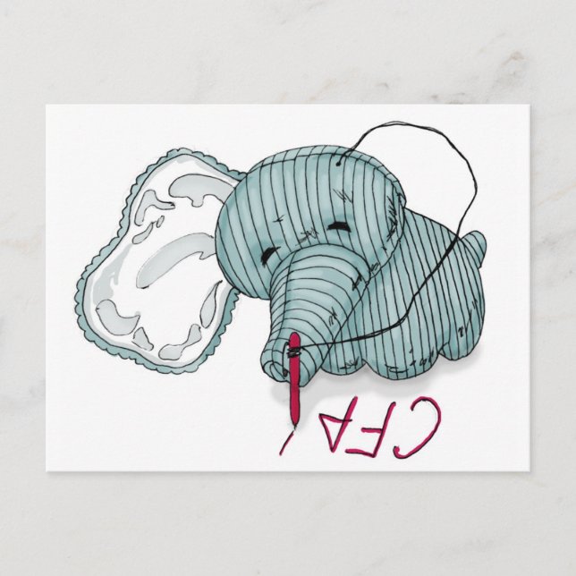 CF4L Hellephant Vykort (Framsida)