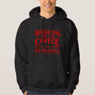 CF Coffee Helg är för kaffe och bloggar Hoodie