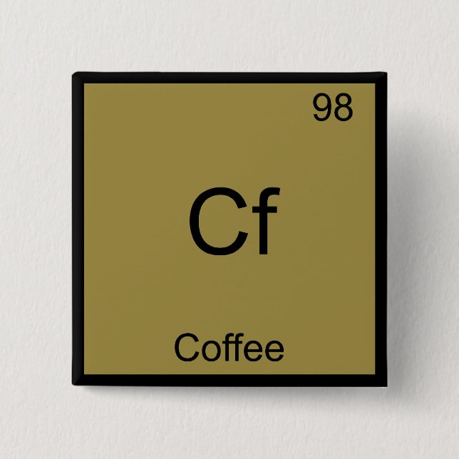 Cf - Kaffe-flotte-Inslag-symbol T-Shirt Knapp (Framsida)