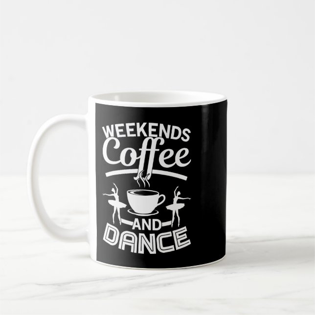 CF Kaffe-Helg-kaffe och dance-tort-dance Mo Kaffemugg (Vänster)