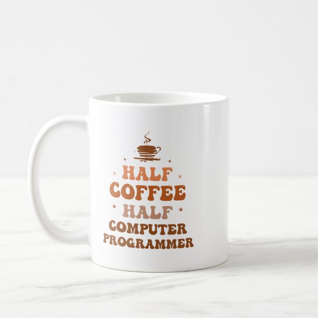 CF-Roligt för halvkaffeprogrammerare för halvkaffe Kaffemugg (Vänster)