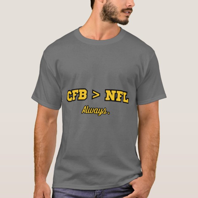 CFB NFL T SHIRT (Framsida)
