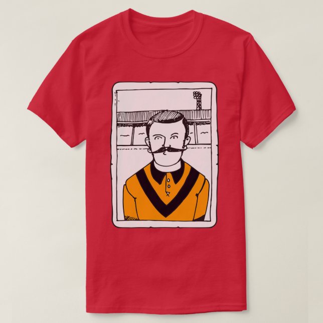 CFC CLASSIC FOOTBALLER WANDERERS T SHIRT (Design framsida)