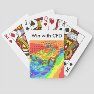 CFD som leker kort Spelkort