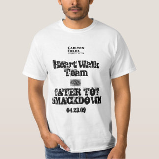 CFhjärta går officiell T för lagTT-smackdownen T-shirt