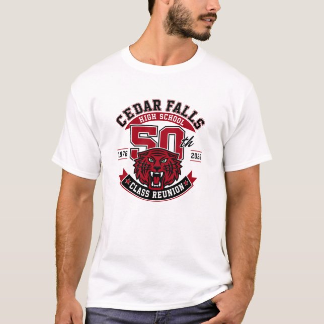 CFHS 50-års klassåterträff T-shirt (Framsida)