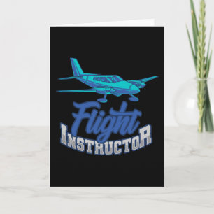 CFI Pilot Trainer Trainer Aviation Instruktör för Kort