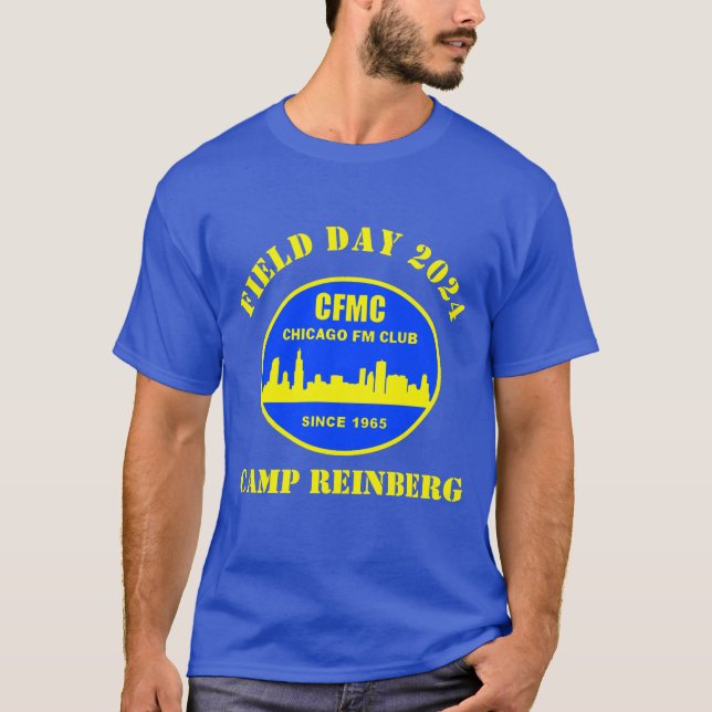 CFMC Fält Dag 2024 Begränsad Edition T-Shirt (Framsida)