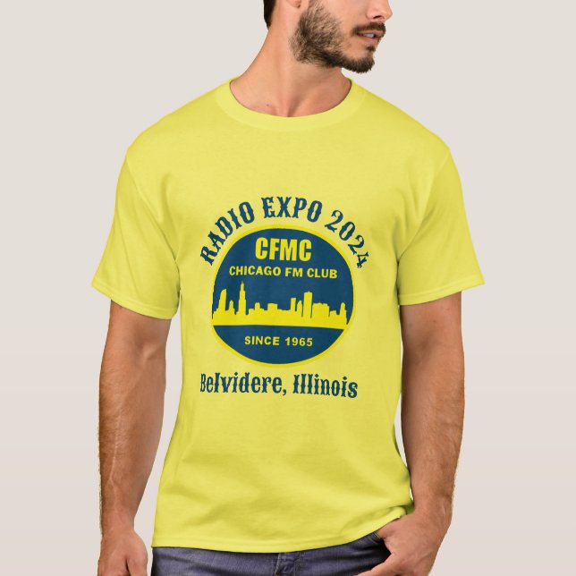 CFMC Radio Expo 2024 Begränsad Edition T-Shirt (Framsida)