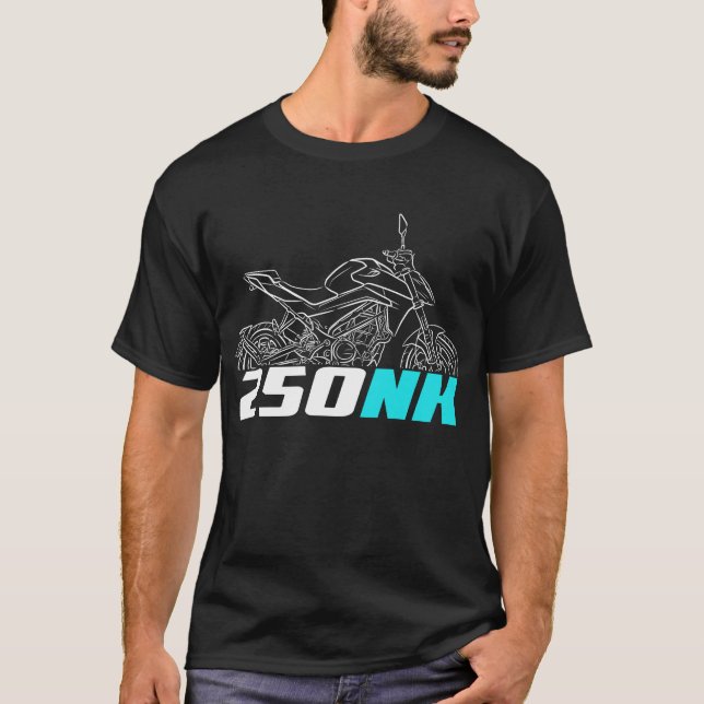 CFMoto 250NK 2020-2024 T Shirt (Framsida)